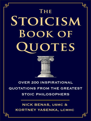 cover image of The Stoicism Book of Quotes